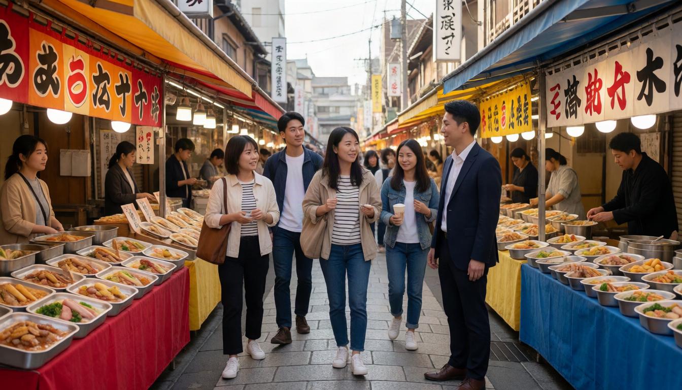 食べ歩きが心地よく進む理由